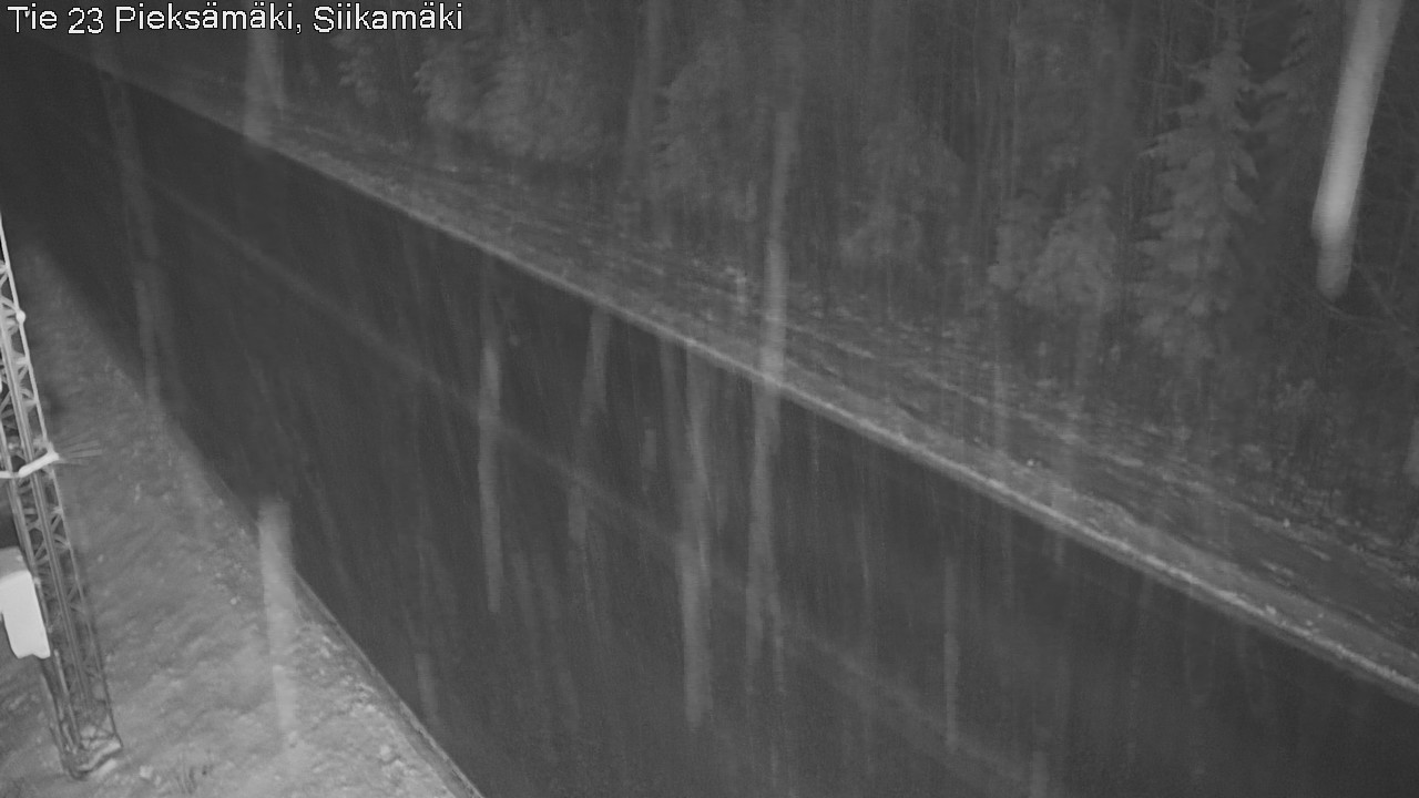 Weather Camera Image Väg 23 Pieksämäki, Siikamäki, Pieksämäki, Etelä-Savo