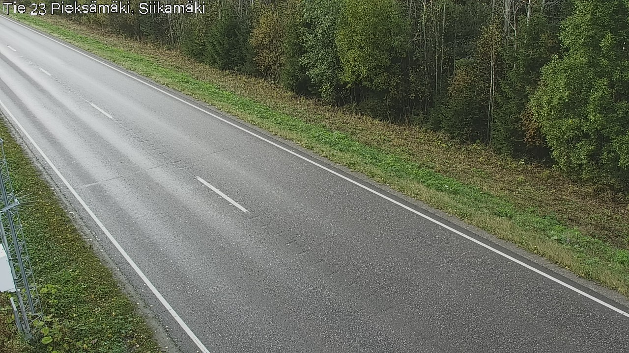 Weather Camera Image Road 23 Pieksämäki, Siikamäki, Pieksämäki, Etelä-Savo