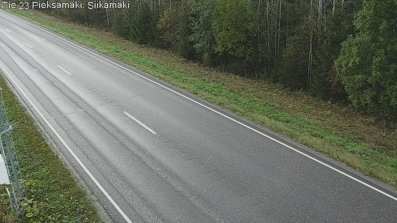 Weather Camera Image Road 23 Pieksämäki, Siikamäki, Pieksämäki, Etelä-Savo