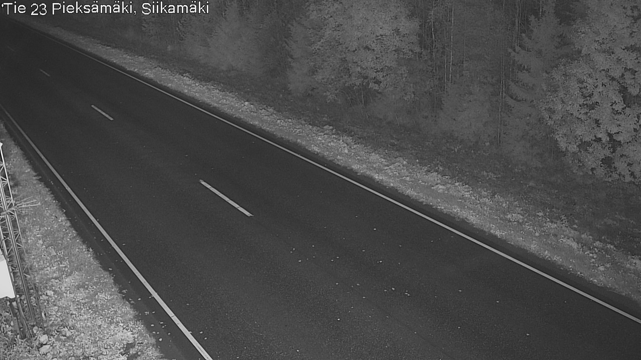 Weather Camera Image Road 23 Pieksämäki, Siikamäki, Pieksämäki, Etelä-Savo