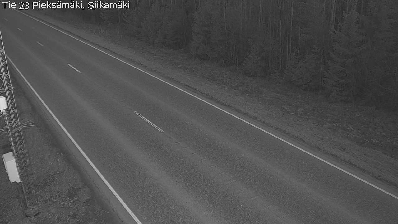 Weather Camera Image Road 23 Pieksämäki, Siikamäki, Pieksämäki, Etelä-Savo