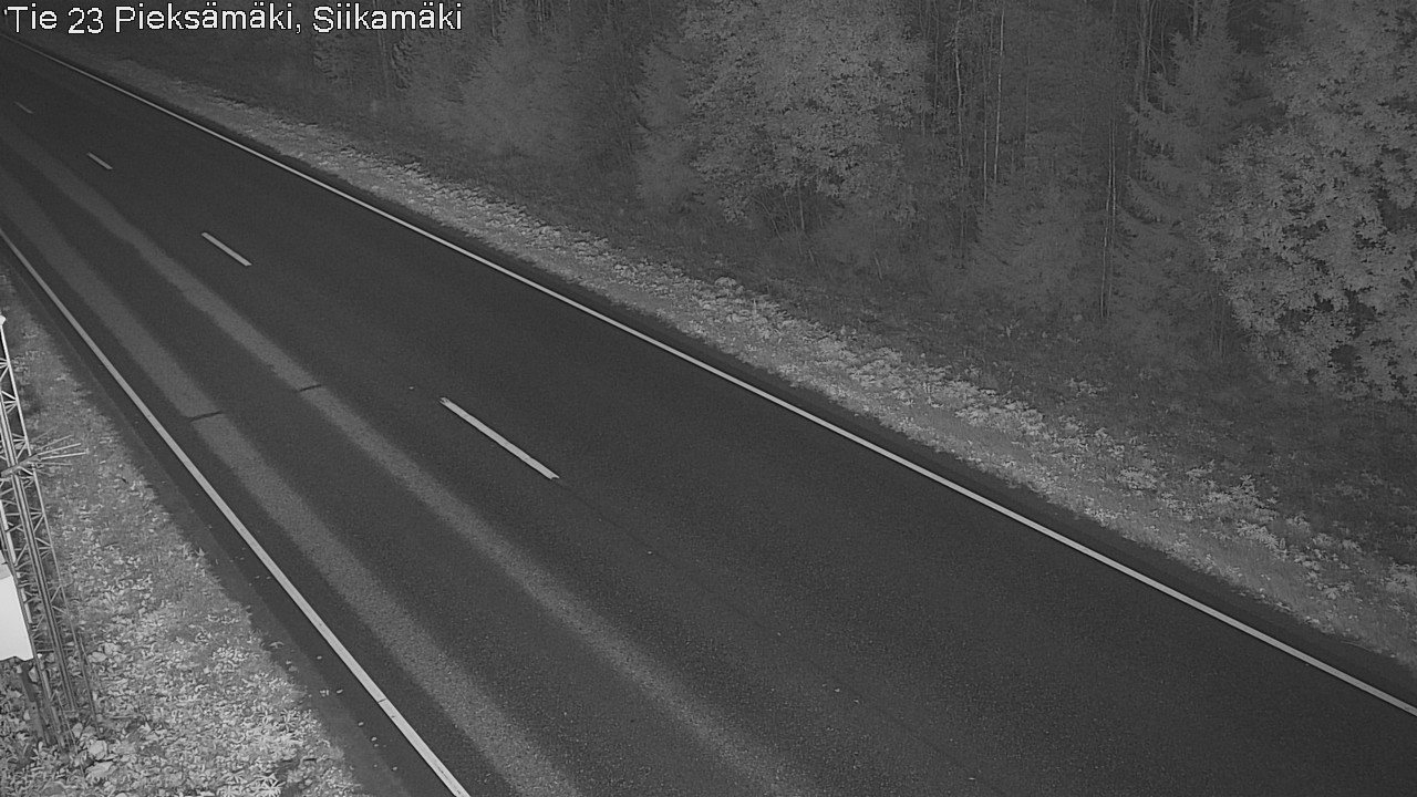 Weather Camera Image Road 23 Pieksämäki, Siikamäki, Pieksämäki, Etelä-Savo