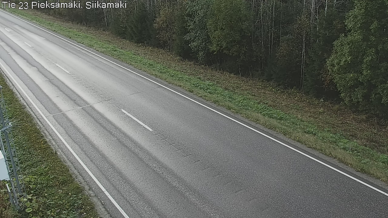 Weather Camera Image Road 23 Pieksämäki, Siikamäki, Pieksämäki, Etelä-Savo