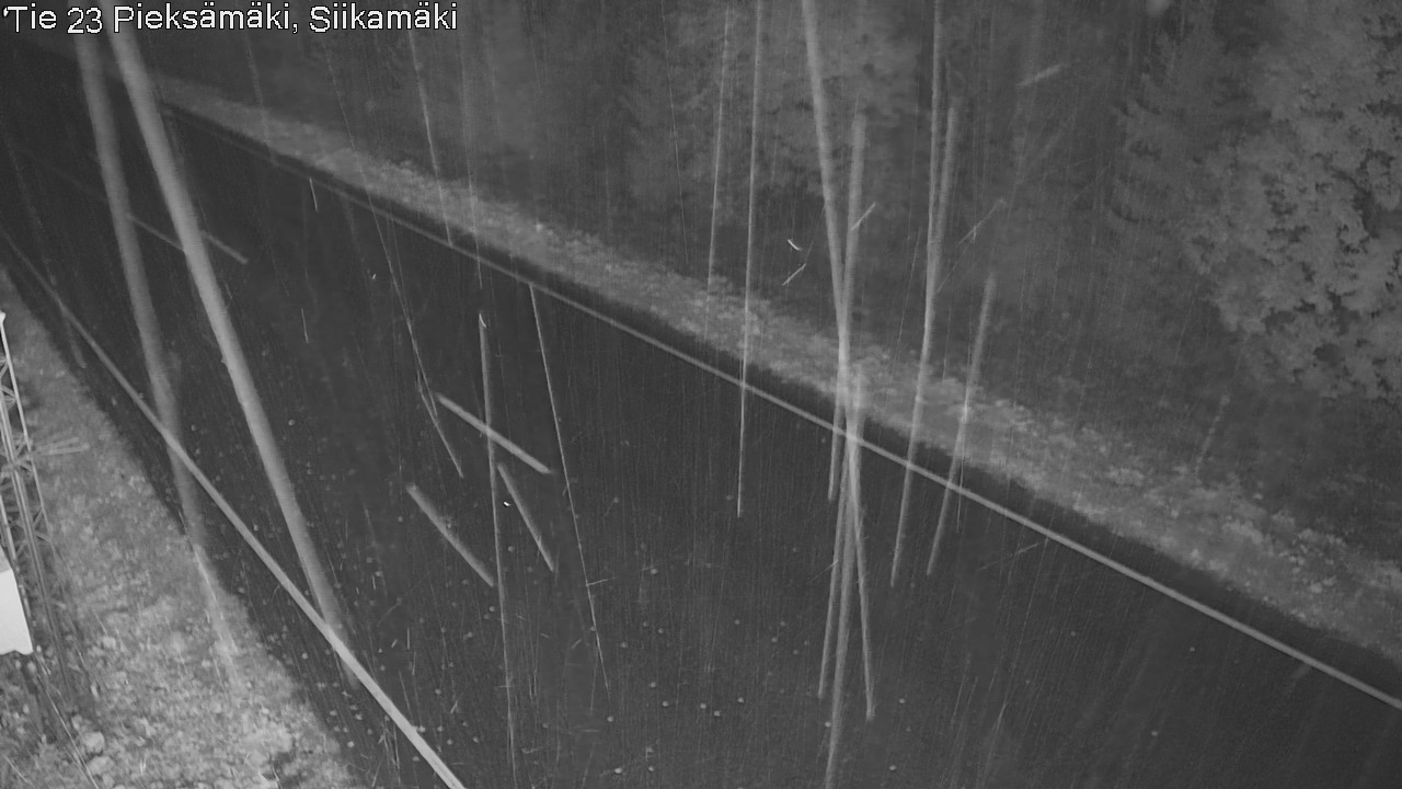 Weather Camera Image Road 23 Pieksämäki, Siikamäki, Pieksämäki, Etelä-Savo