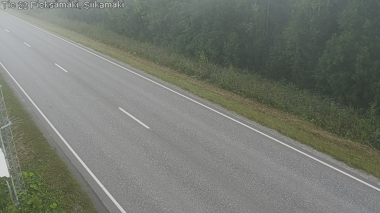 Weather Camera Image Road 23 Pieksämäki, Siikamäki, Pieksämäki, Etelä-Savo