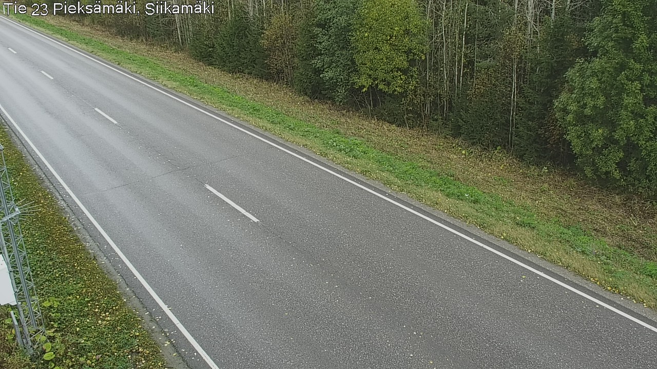Weather Camera Image Road 23 Pieksämäki, Siikamäki, Pieksämäki, Etelä-Savo