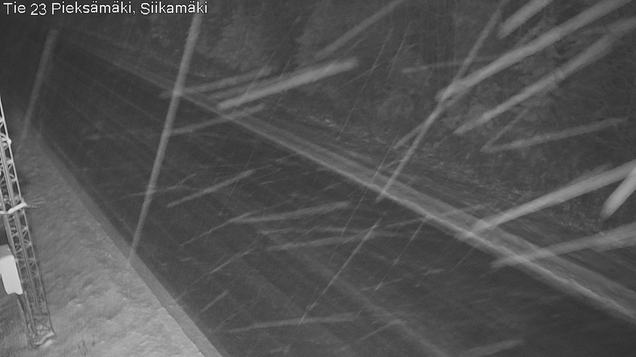 Weather Camera Image Väg 23 Pieksämäki, Siikamäki, Pieksämäki, Etelä-Savo