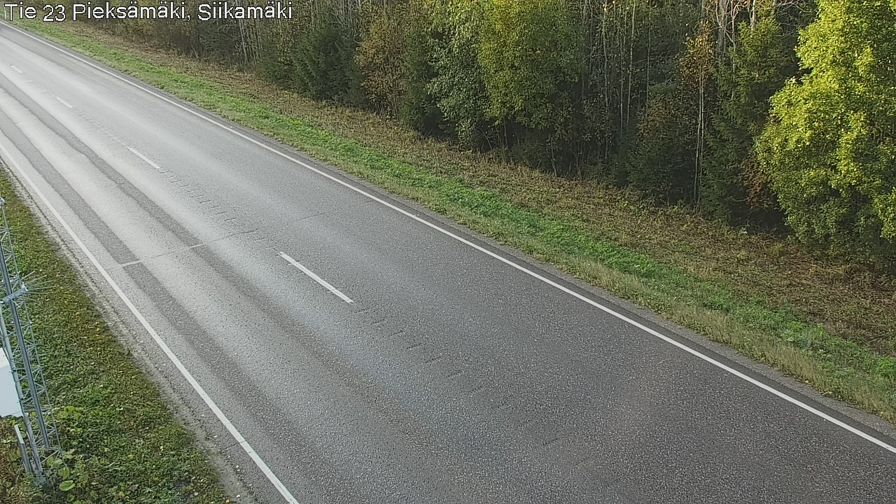 Weather Camera Image Road 23 Pieksämäki, Siikamäki, Pieksämäki, Etelä-Savo