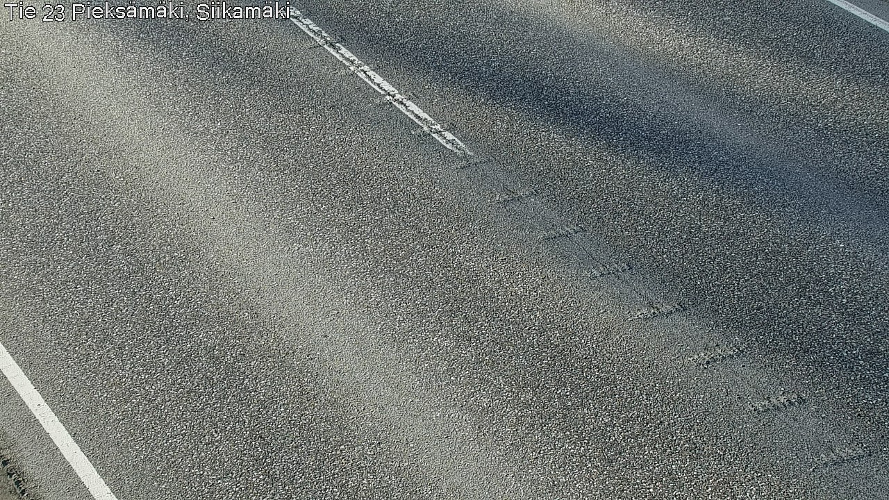 Weather Camera Image Väg 23 Pieksämäki, Siikamäki, Pieksämäki, Etelä-Savo