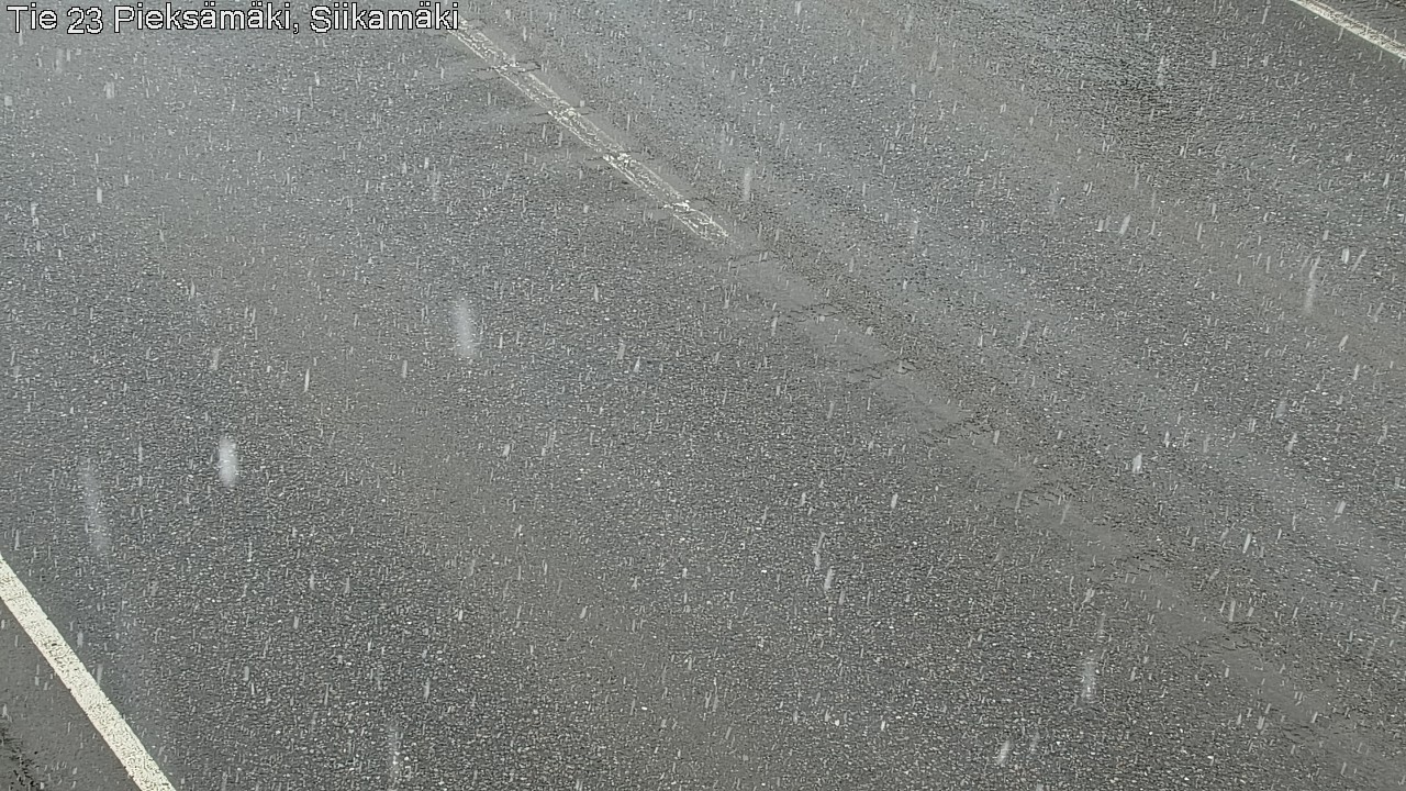 Weather Camera Image Road 23 Pieksämäki, Siikamäki, Pieksämäki, Etelä-Savo