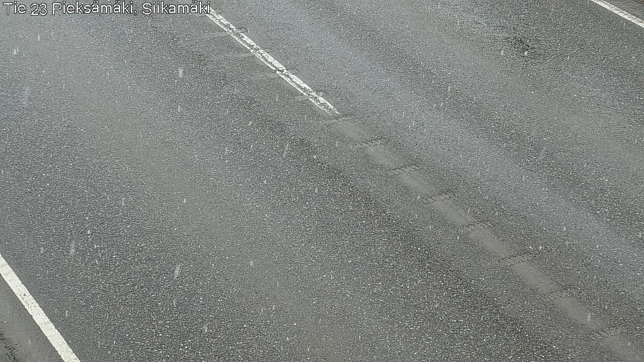 Weather Camera Image Väg 23 Pieksämäki, Siikamäki, Pieksämäki, Etelä-Savo