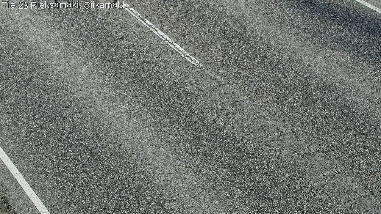 Weather Camera Image Väg 23 Pieksämäki, Siikamäki, Pieksämäki, Etelä-Savo