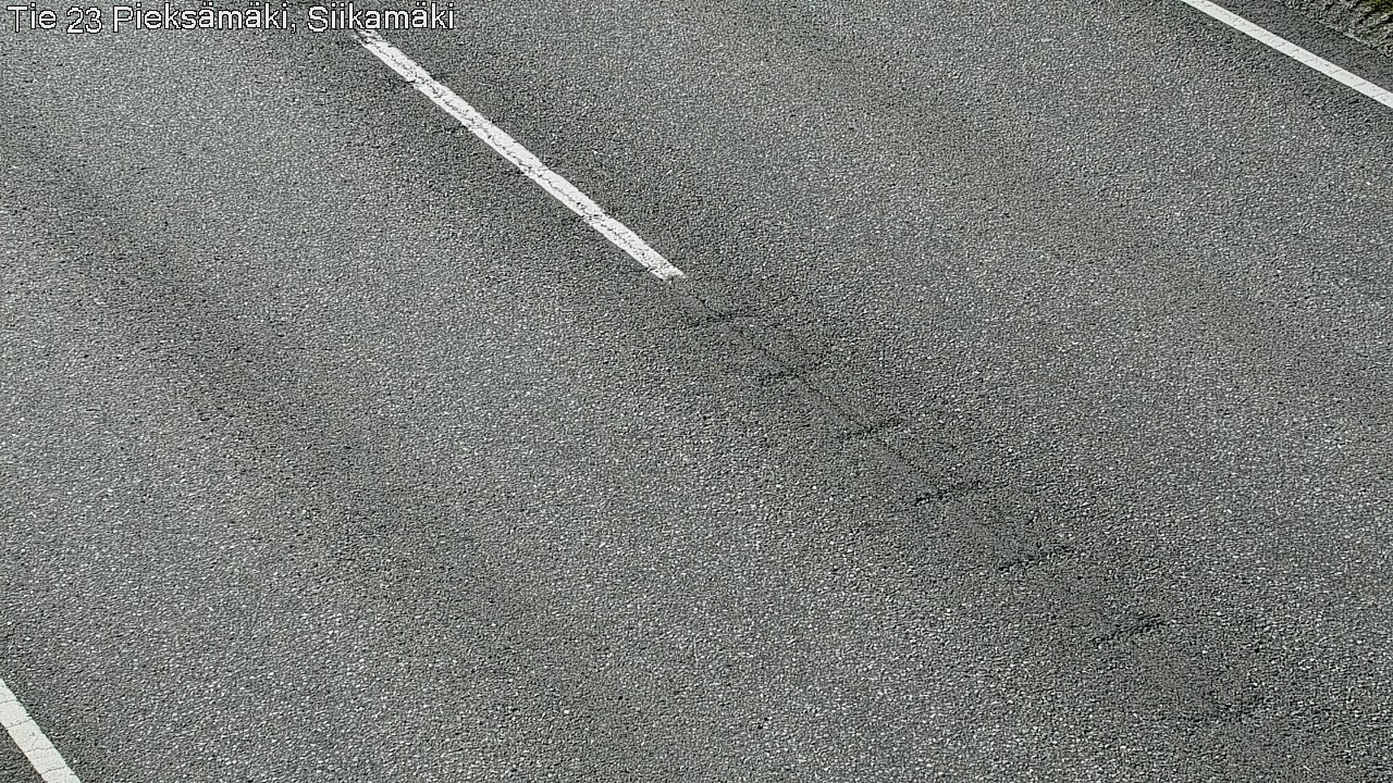 Weather Camera Image Väg 23 Pieksämäki, Siikamäki, Pieksämäki, Etelä-Savo