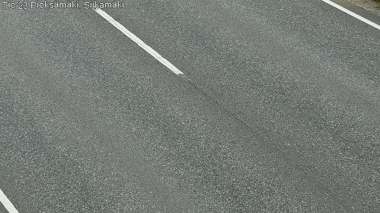 Weather Camera Image Väg 23 Pieksämäki, Siikamäki, Pieksämäki, Etelä-Savo