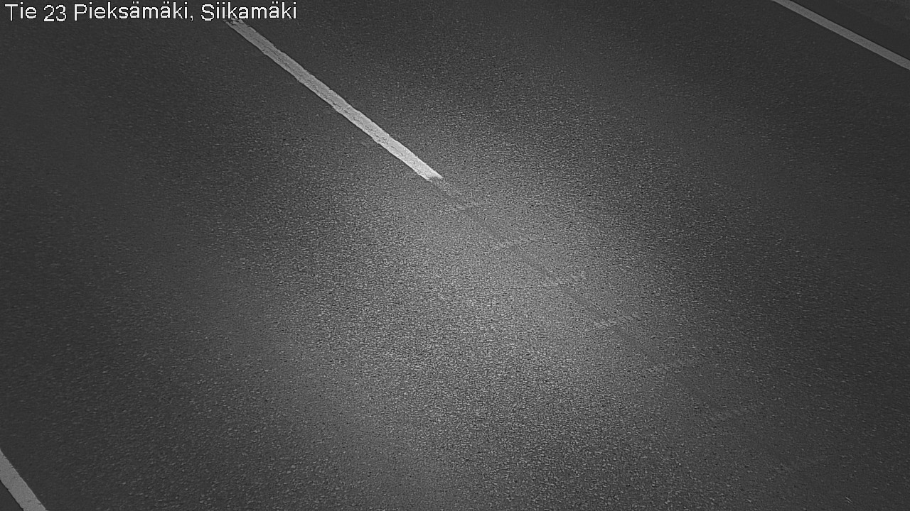 Weather Camera Image Väg 23 Pieksämäki, Siikamäki, Pieksämäki, Etelä-Savo