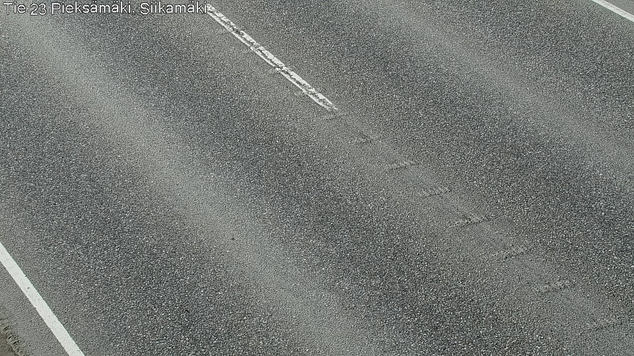 Weather Camera Image Väg 23 Pieksämäki, Siikamäki, Pieksämäki, Etelä-Savo
