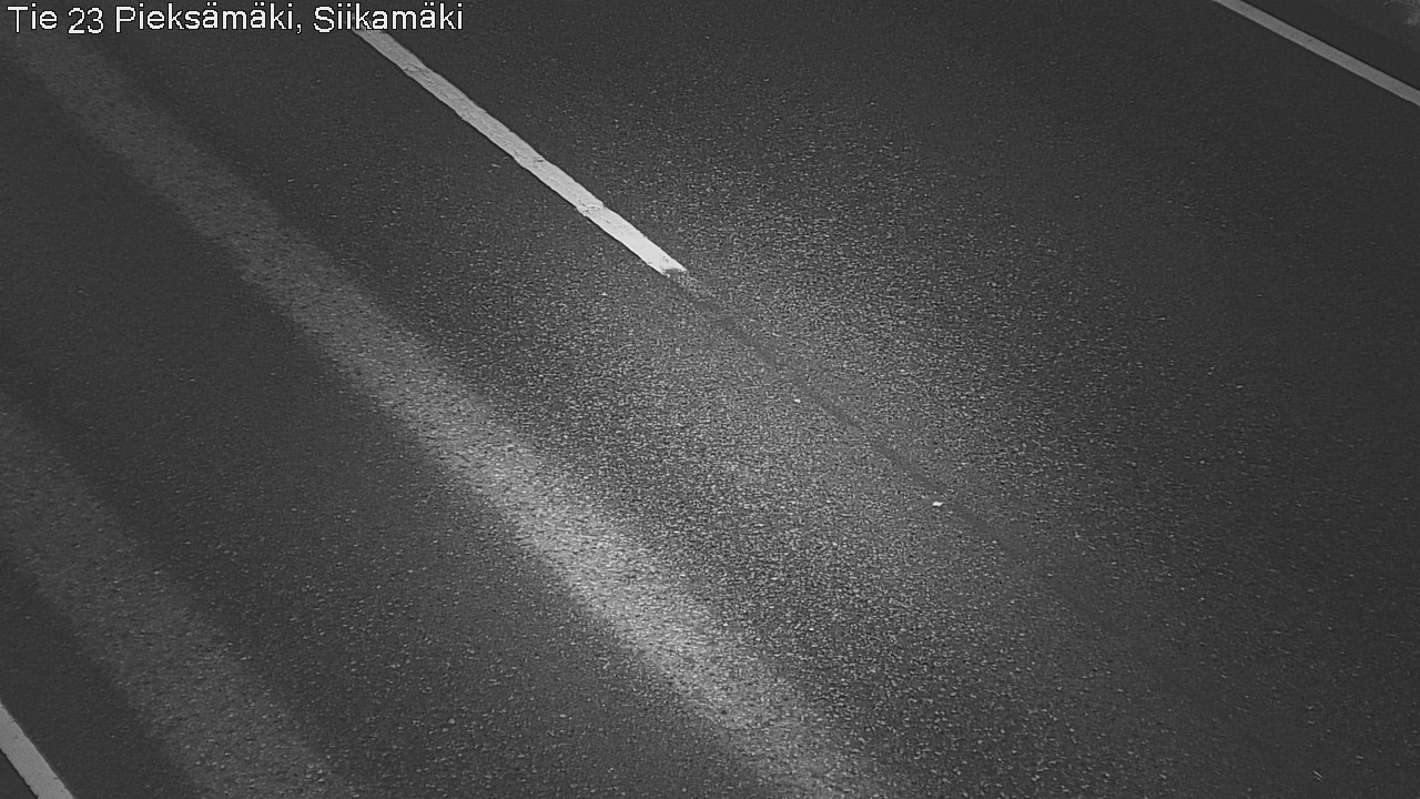 Weather Camera Image Road 23 Pieksämäki, Siikamäki, Pieksämäki, Etelä-Savo