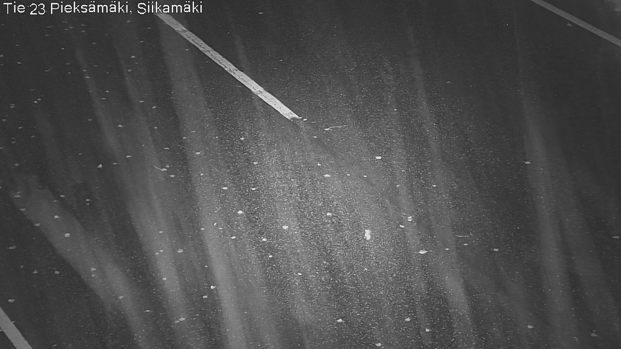 Weather Camera Image Road 23 Pieksämäki, Siikamäki, Pieksämäki, Etelä-Savo