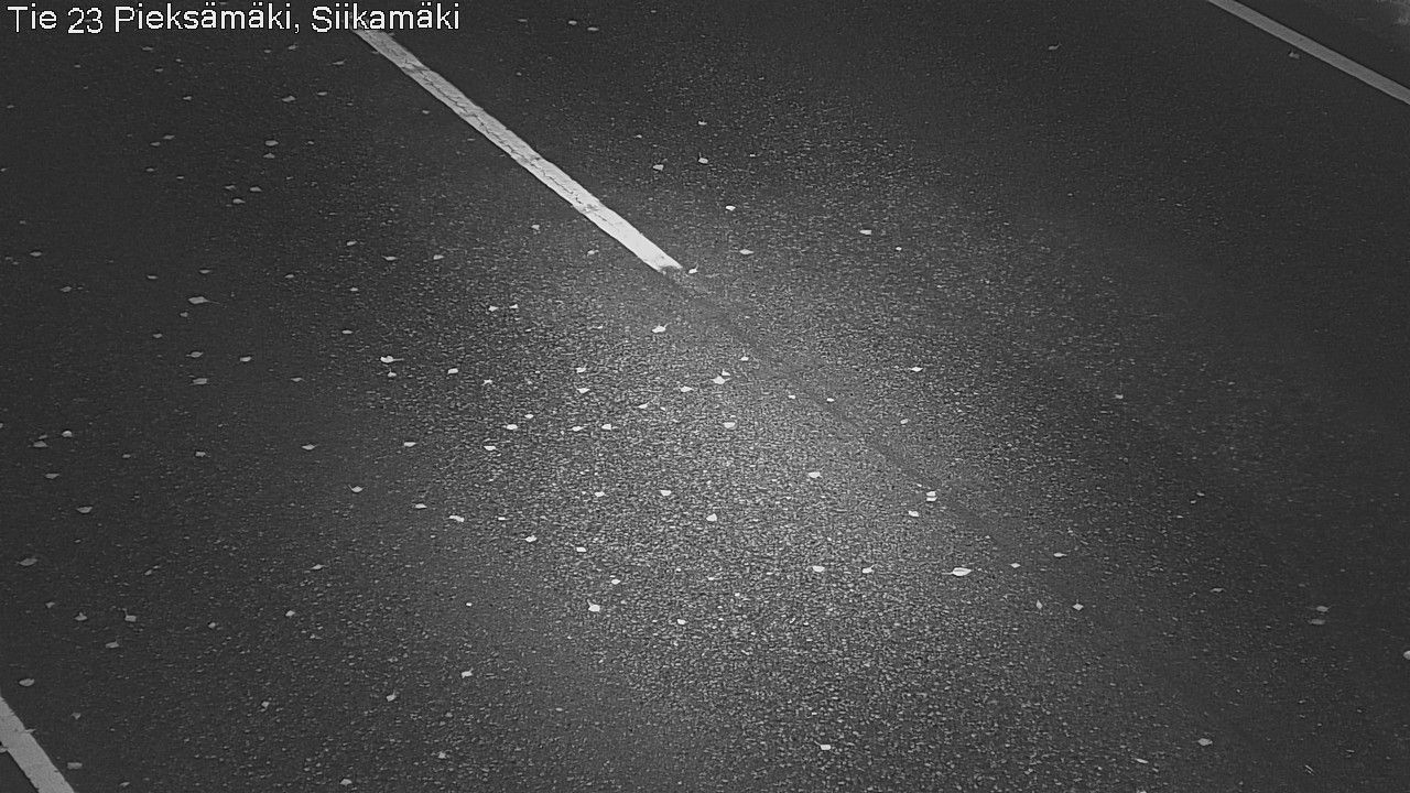 Weather Camera Image Road 23 Pieksämäki, Siikamäki, Pieksämäki, Etelä-Savo