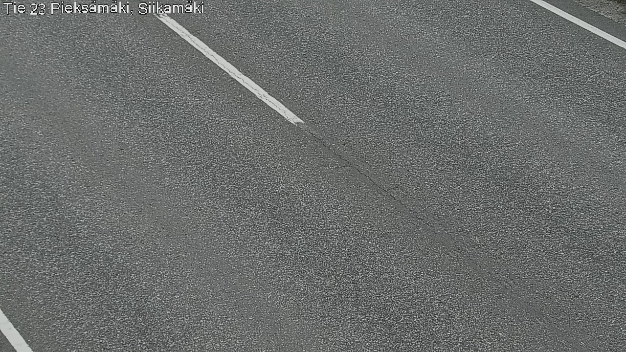 Weather Camera Image Väg 23 Pieksämäki, Siikamäki, Pieksämäki, Etelä-Savo