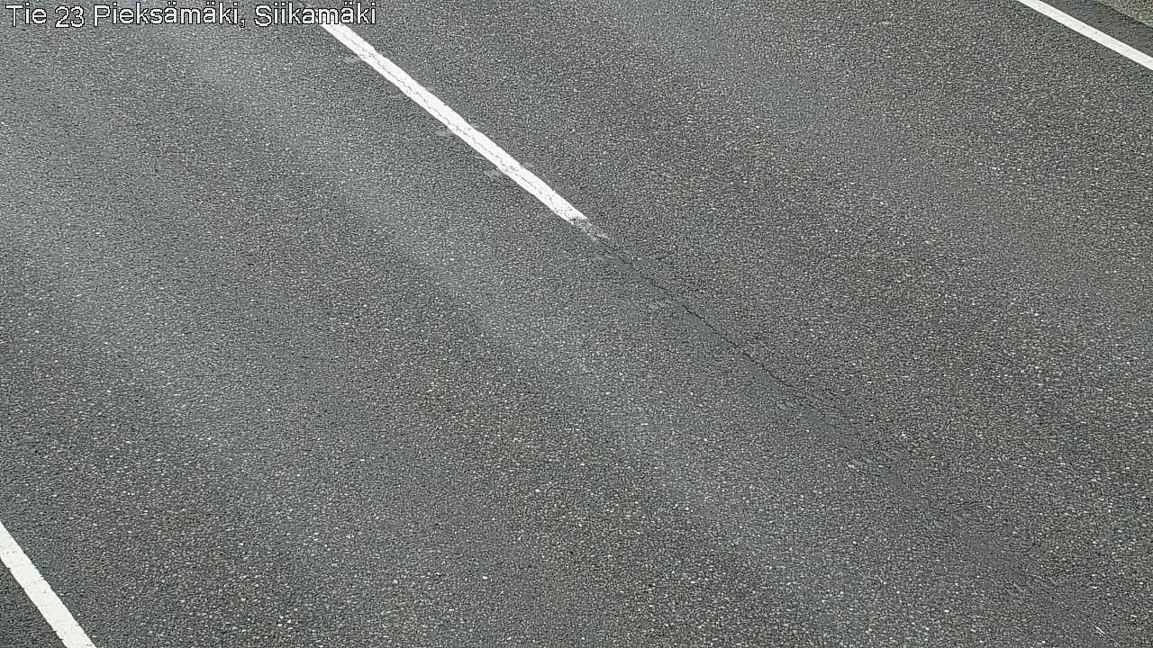 Weather Camera Image Väg 23 Pieksämäki, Siikamäki, Pieksämäki, Etelä-Savo