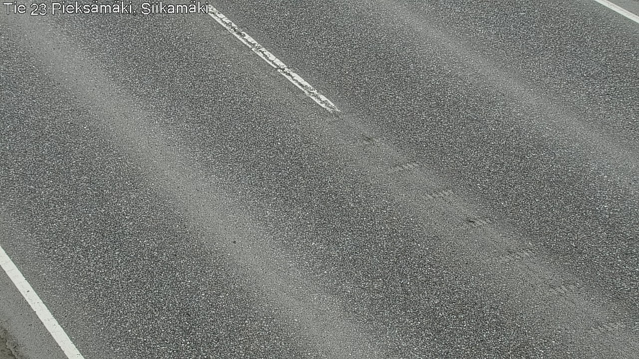 Weather Camera Image Väg 23 Pieksämäki, Siikamäki, Pieksämäki, Etelä-Savo