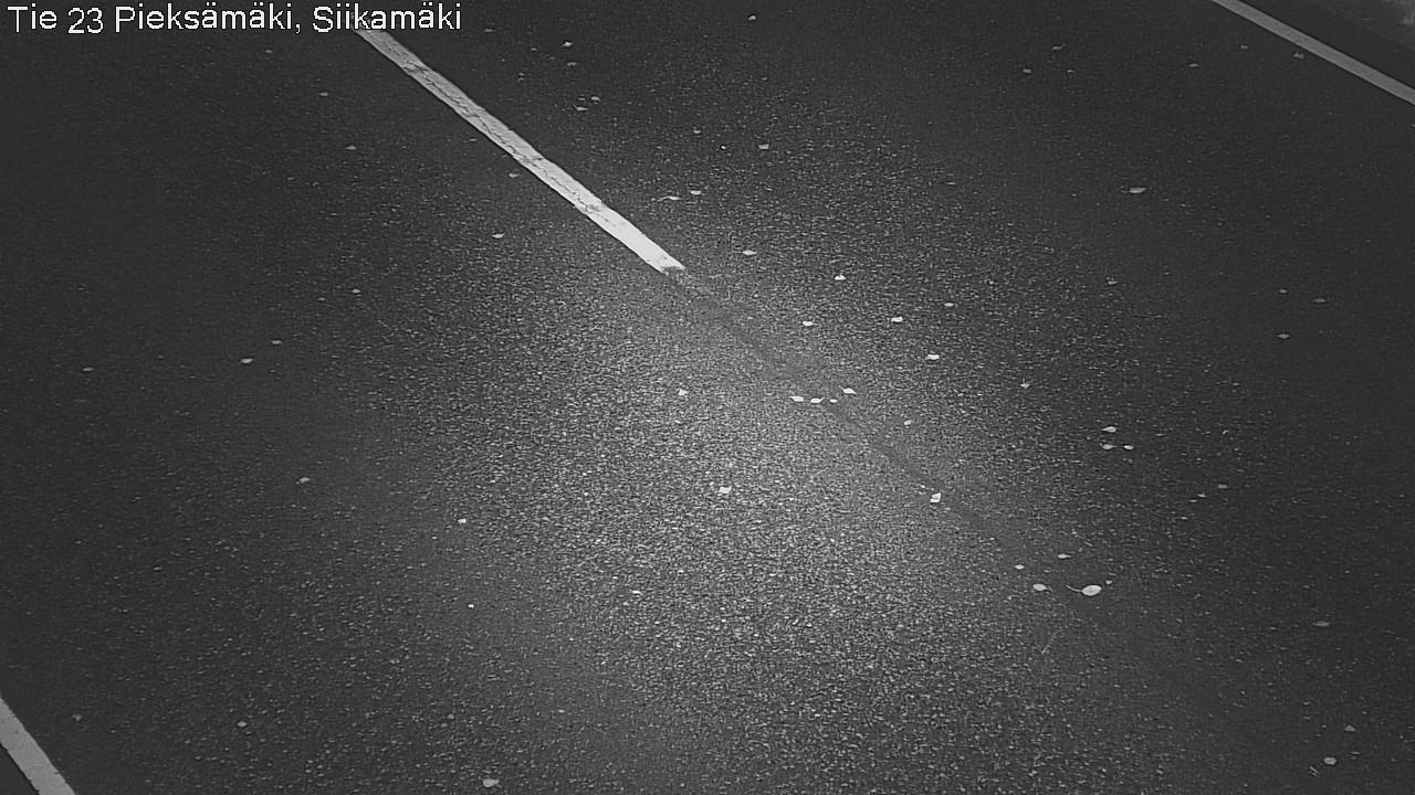 Weather Camera Image Road 23 Pieksämäki, Siikamäki, Pieksämäki, Etelä-Savo