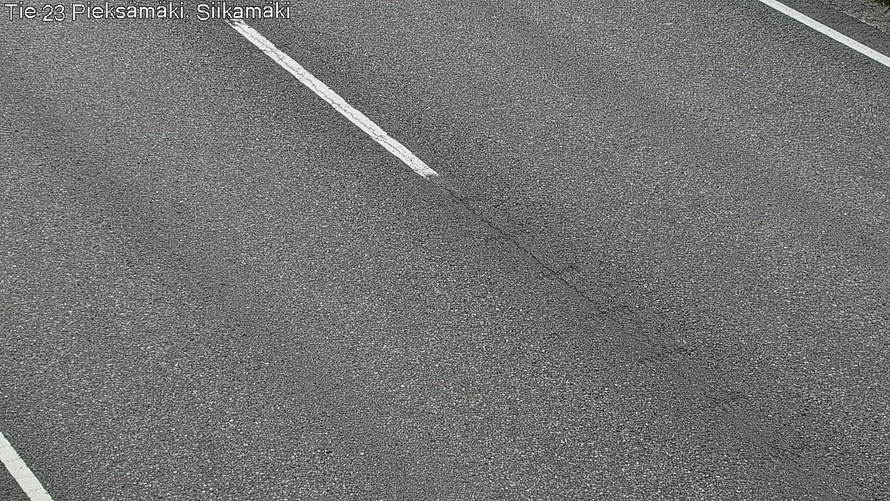 Weather Camera Image Väg 23 Pieksämäki, Siikamäki, Pieksämäki, Etelä-Savo