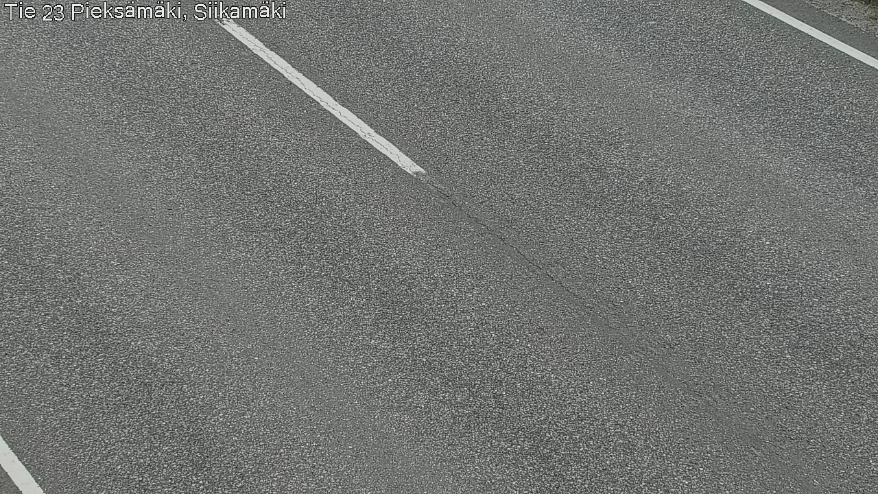 Weather Camera Image Väg 23 Pieksämäki, Siikamäki, Pieksämäki, Etelä-Savo