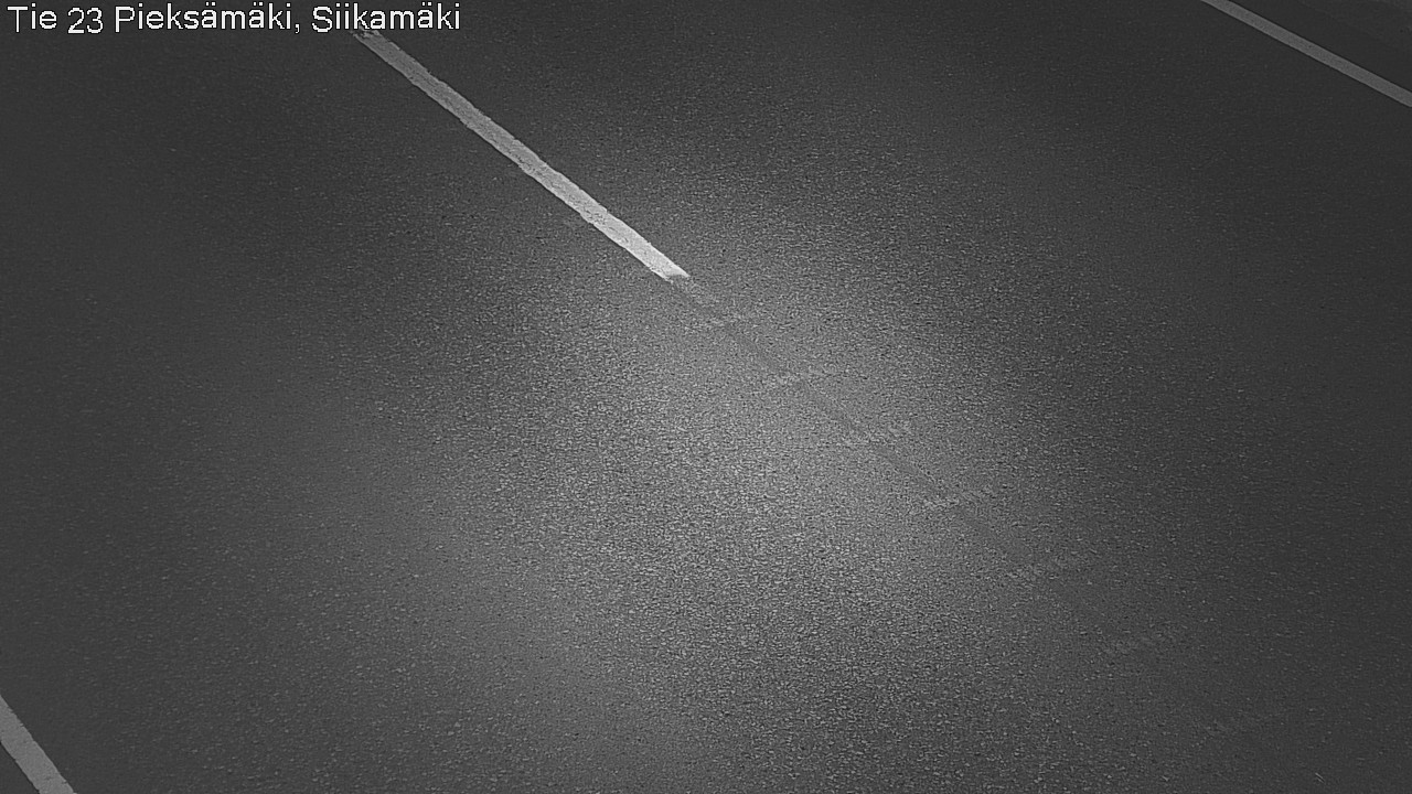 Weather Camera Image Väg 23 Pieksämäki, Siikamäki, Pieksämäki, Etelä-Savo