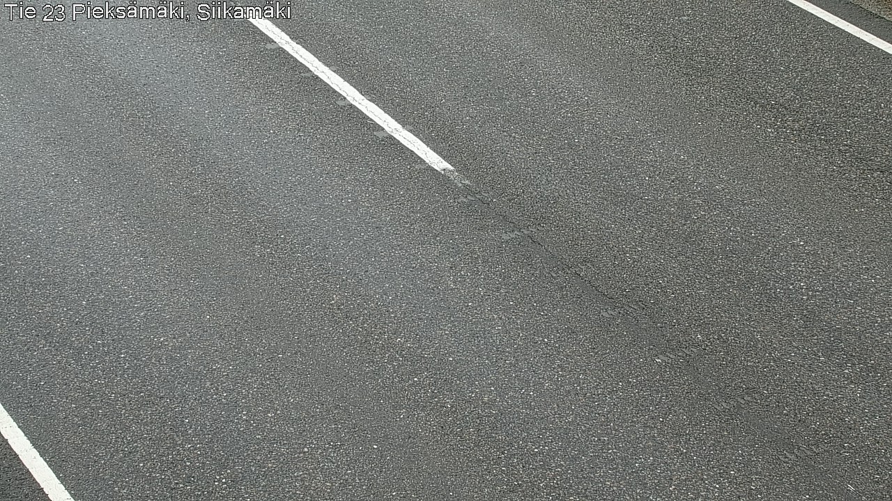 Weather Camera Image Väg 23 Pieksämäki, Siikamäki, Pieksämäki, Etelä-Savo