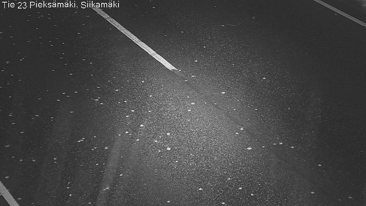 Weather Camera Image Road 23 Pieksämäki, Siikamäki, Pieksämäki, Etelä-Savo