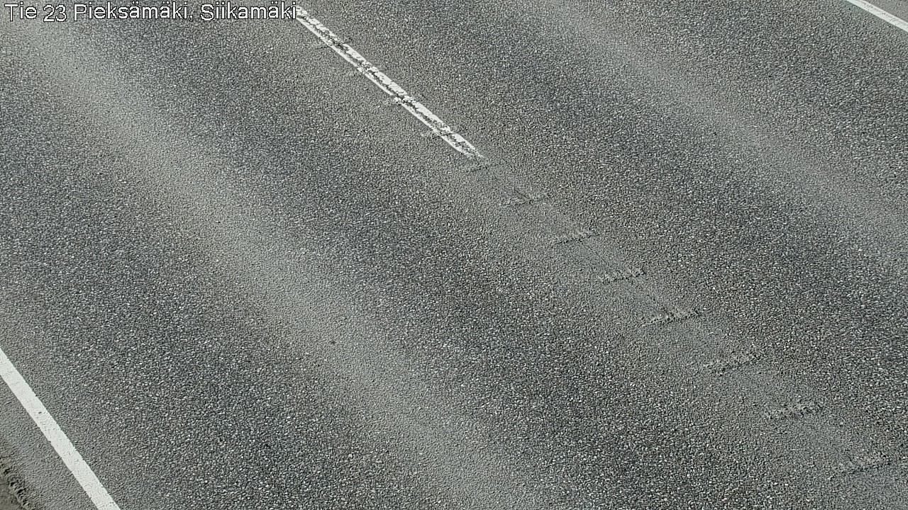 Weather Camera Image Väg 23 Pieksämäki, Siikamäki, Pieksämäki, Etelä-Savo