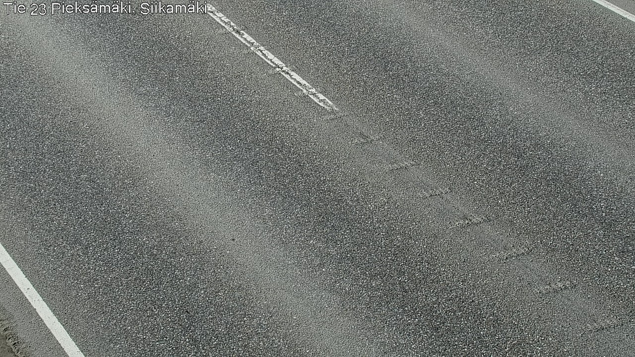 Weather Camera Image Väg 23 Pieksämäki, Siikamäki, Pieksämäki, Etelä-Savo