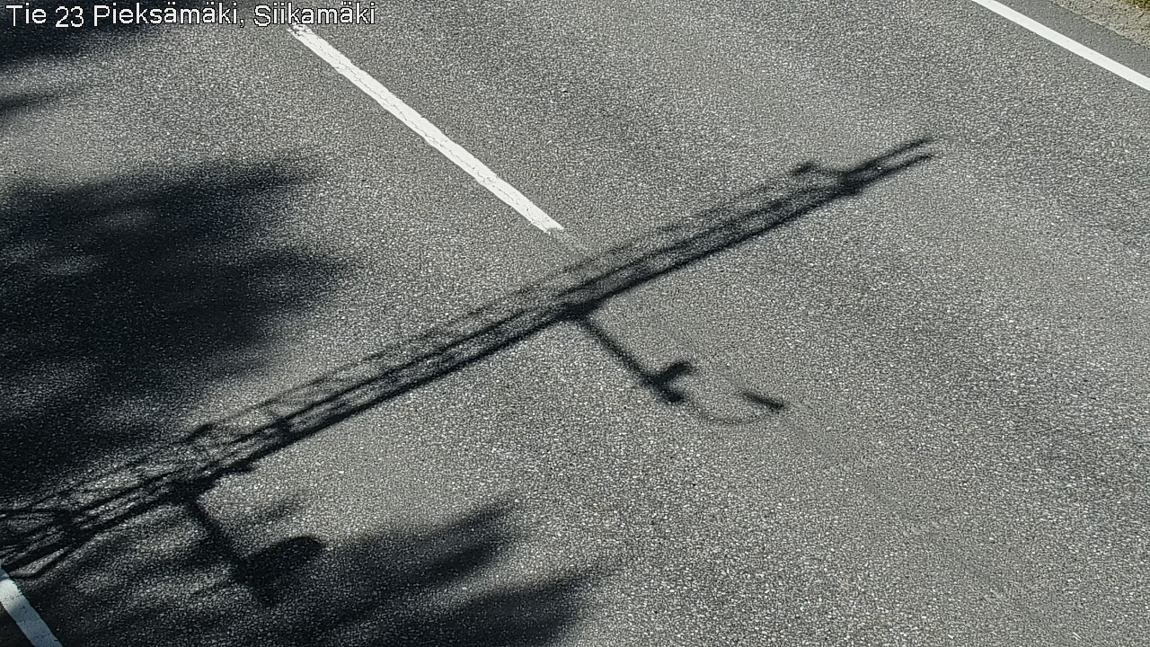 Weather Camera Image Väg 23 Pieksämäki, Siikamäki, Pieksämäki, Etelä-Savo