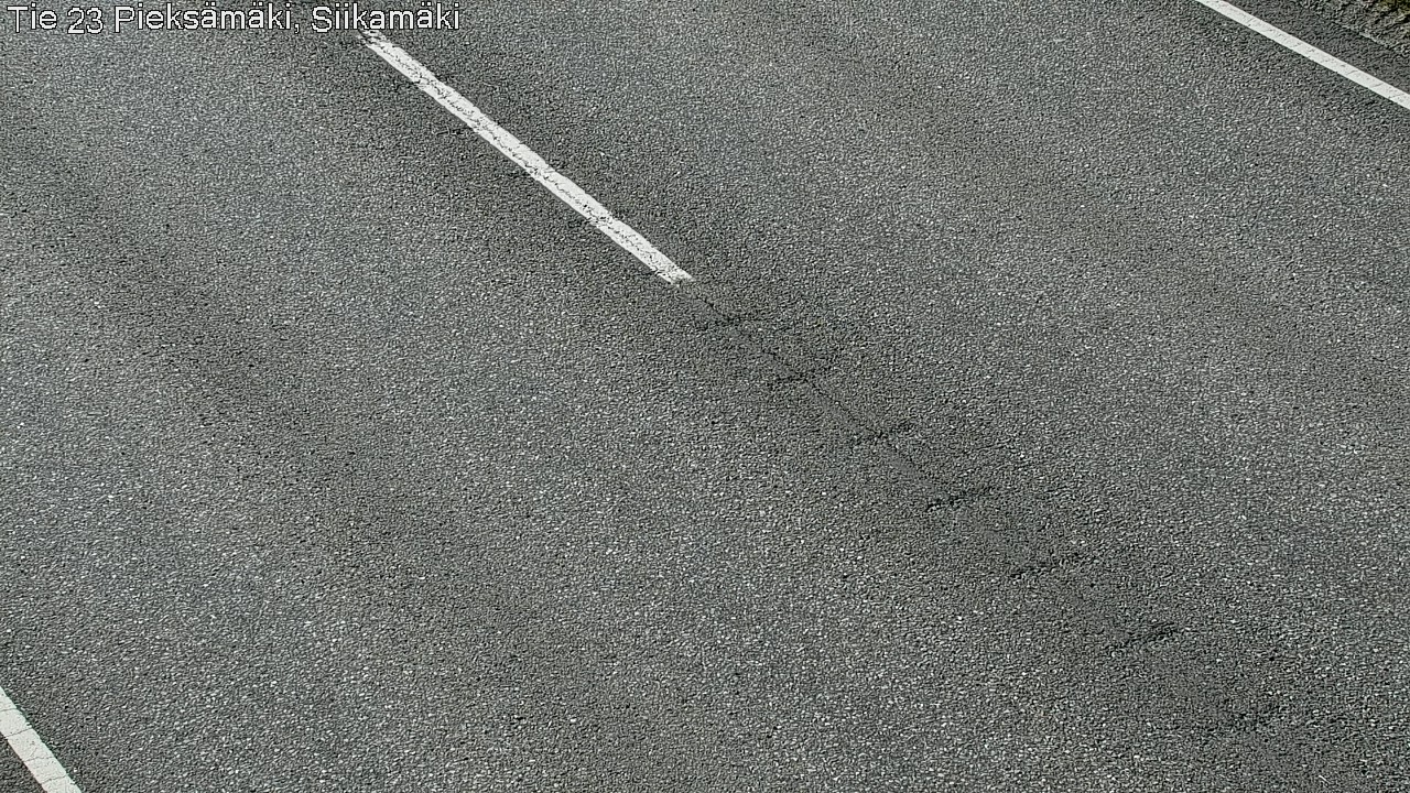 Weather Camera Image Väg 23 Pieksämäki, Siikamäki, Pieksämäki, Etelä-Savo