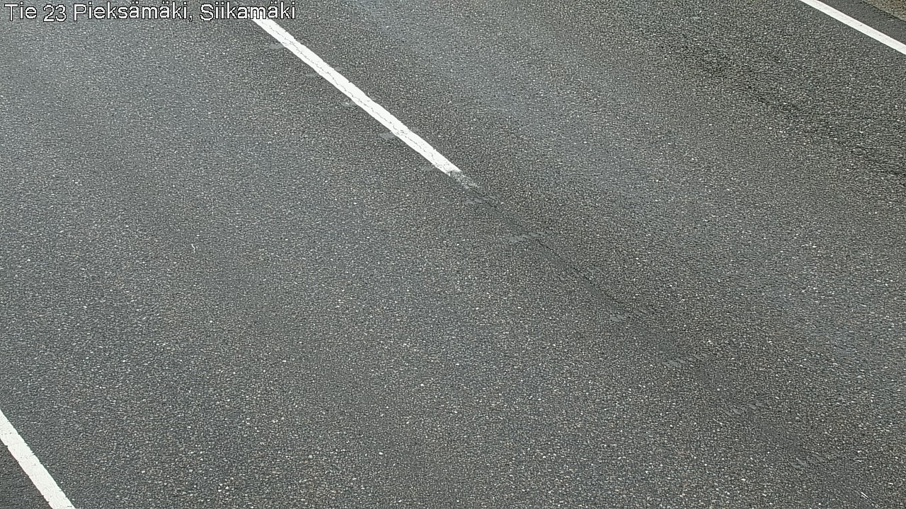 Weather Camera Image Road 23 Pieksämäki, Siikamäki, Pieksämäki, Etelä-Savo