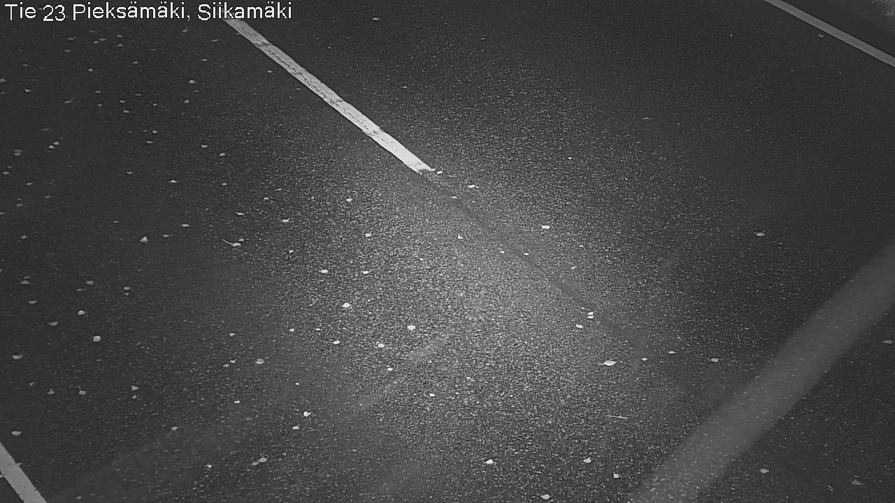 Weather Camera Image Road 23 Pieksämäki, Siikamäki, Pieksämäki, Etelä-Savo