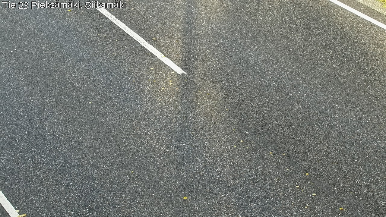 Weather Camera Image Väg 23 Pieksämäki, Siikamäki, Pieksämäki, Etelä-Savo