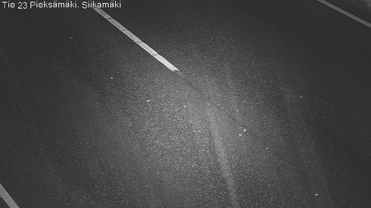 Weather Camera Image Road 23 Pieksämäki, Siikamäki, Pieksämäki, Etelä-Savo