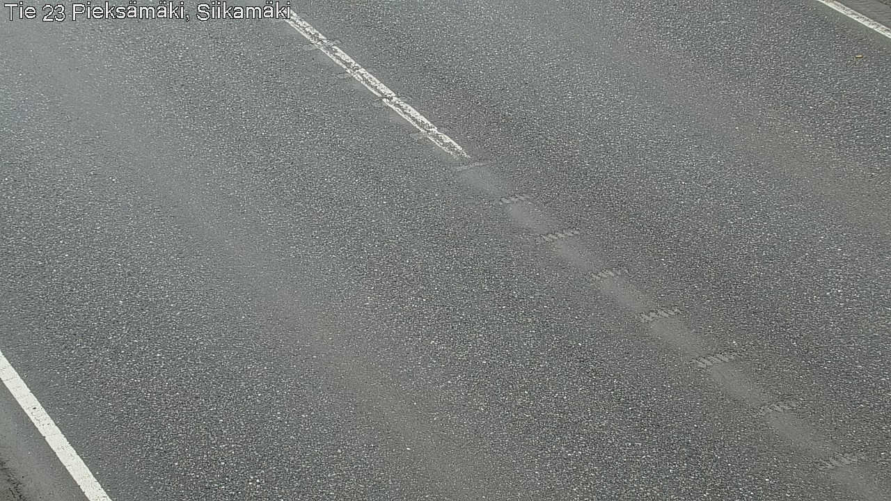 Weather Camera Image Road 23 Pieksämäki, Siikamäki, Pieksämäki, Etelä-Savo