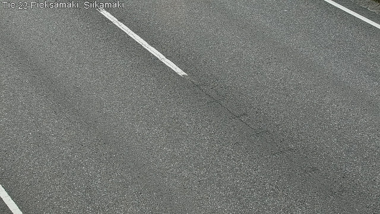 Weather Camera Image Väg 23 Pieksämäki, Siikamäki, Pieksämäki, Etelä-Savo