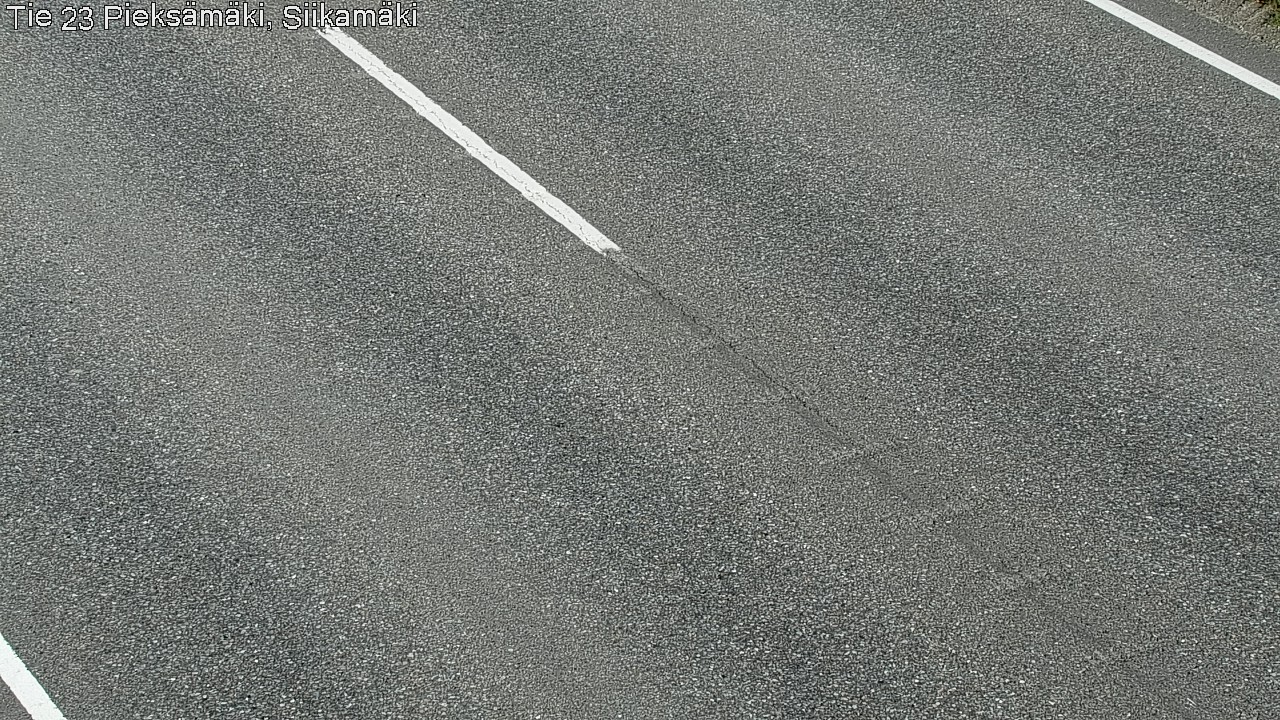 Weather Camera Image Väg 23 Pieksämäki, Siikamäki, Pieksämäki, Etelä-Savo