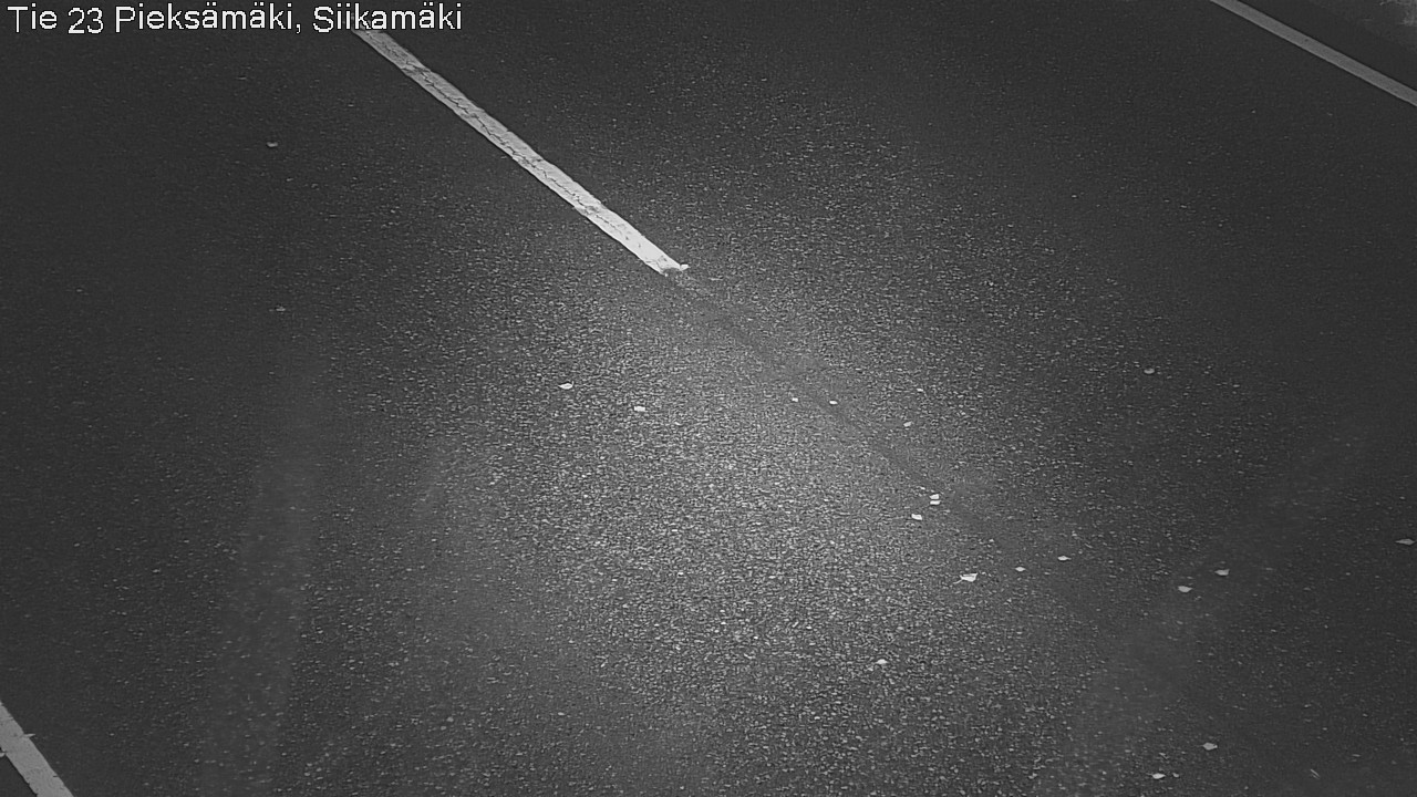 Weather Camera Image Road 23 Pieksämäki, Siikamäki, Pieksämäki, Etelä-Savo