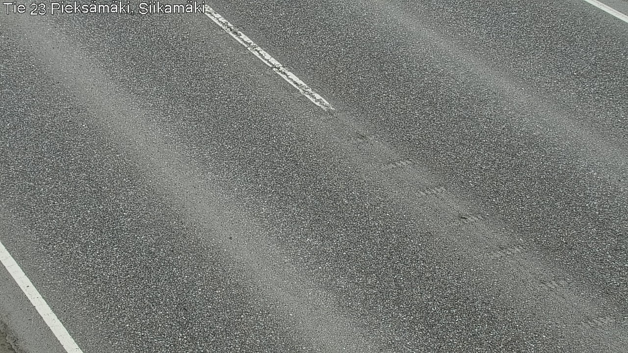 Weather Camera Image Väg 23 Pieksämäki, Siikamäki, Pieksämäki, Etelä-Savo