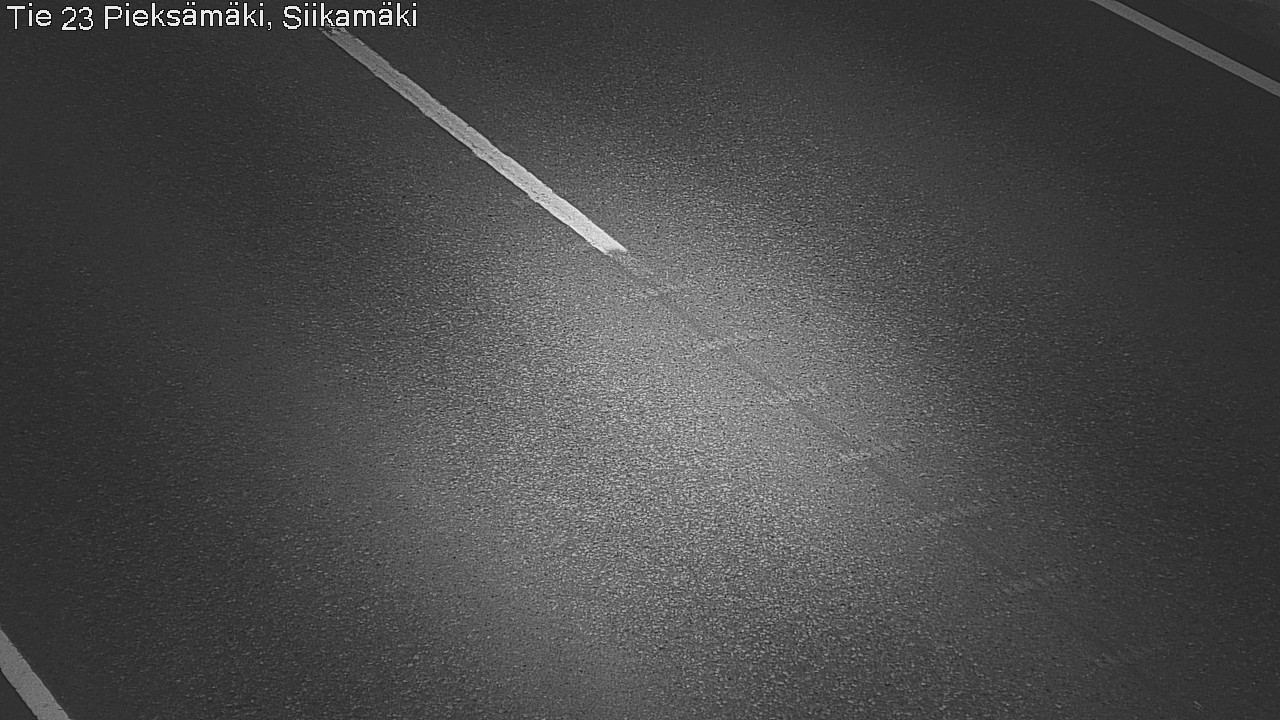 Weather Camera Image Väg 23 Pieksämäki, Siikamäki, Pieksämäki, Etelä-Savo