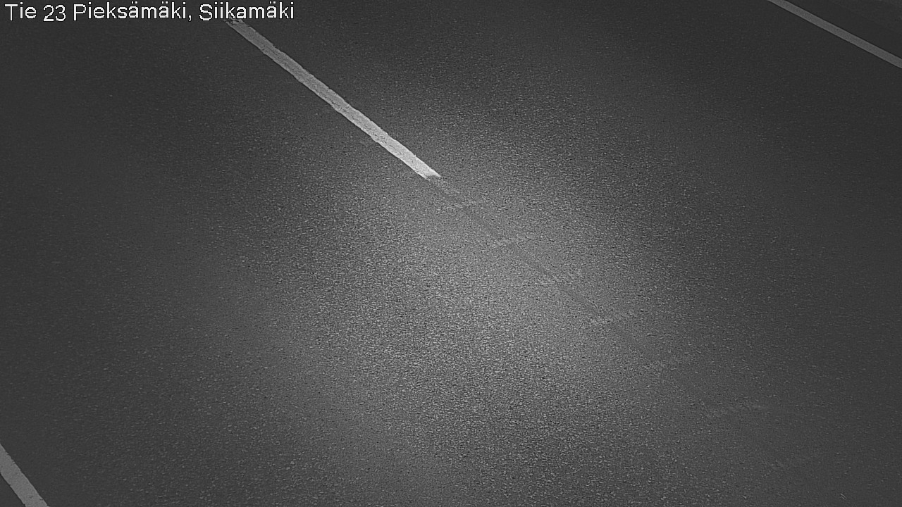 Weather Camera Image Väg 23 Pieksämäki, Siikamäki, Pieksämäki, Etelä-Savo