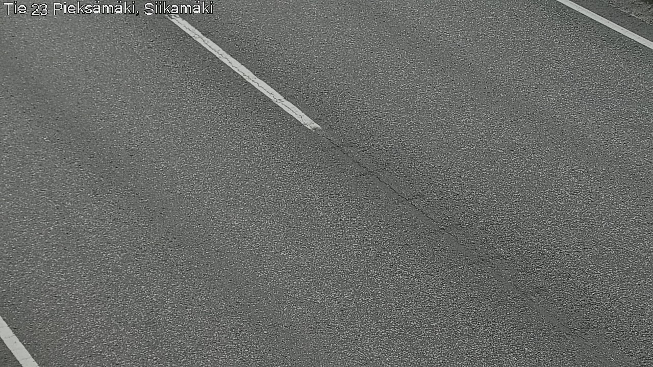 Weather Camera Image Väg 23 Pieksämäki, Siikamäki, Pieksämäki, Etelä-Savo