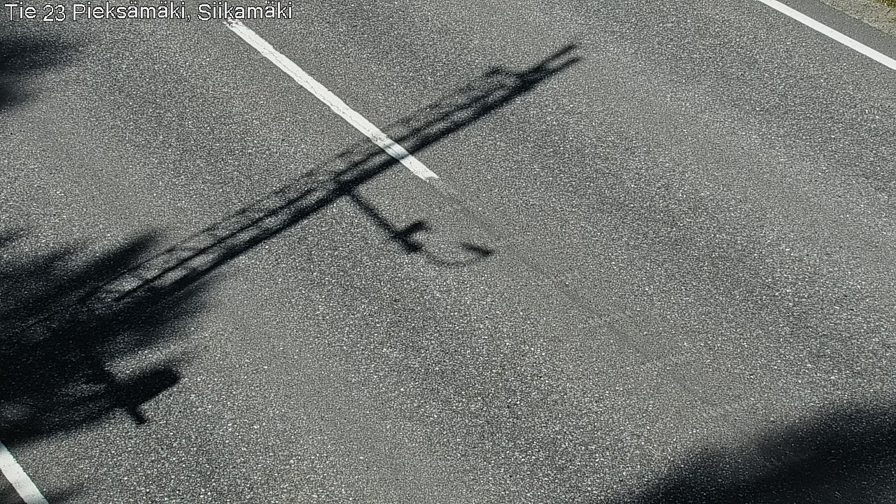 Weather Camera Image Väg 23 Pieksämäki, Siikamäki, Pieksämäki, Etelä-Savo