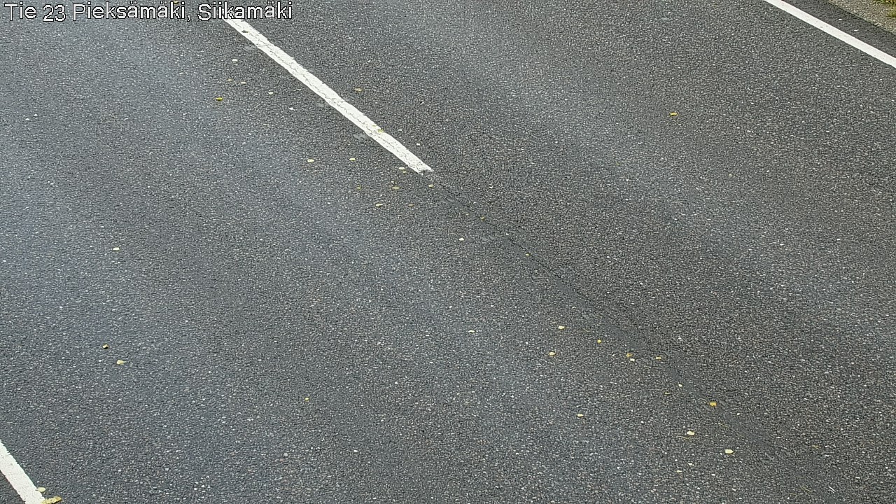 Weather Camera Image Väg 23 Pieksämäki, Siikamäki, Pieksämäki, Etelä-Savo